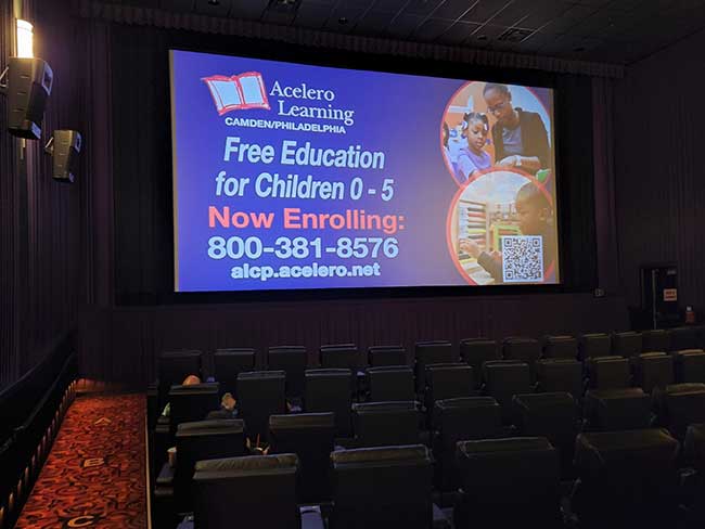 Acelero Movie Theater / Cinema Advertising