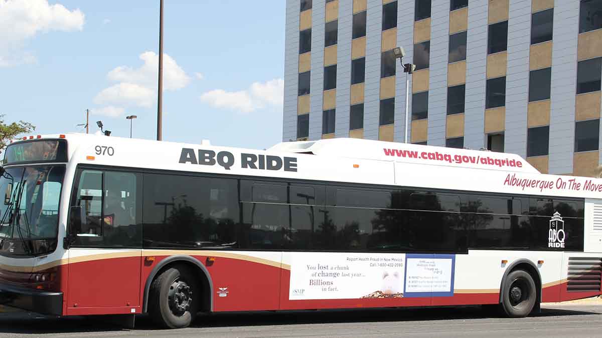 Aging Albuquerque Bus Advertising