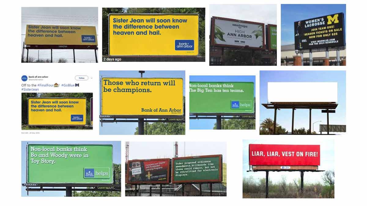 Ann Arbor, MI Billboards