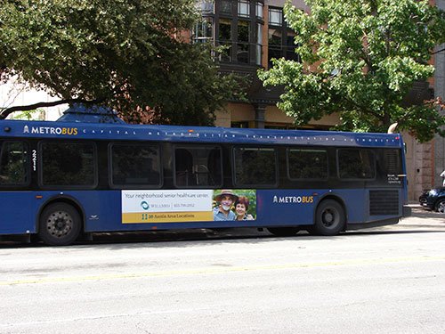 Austin Bus Advertising