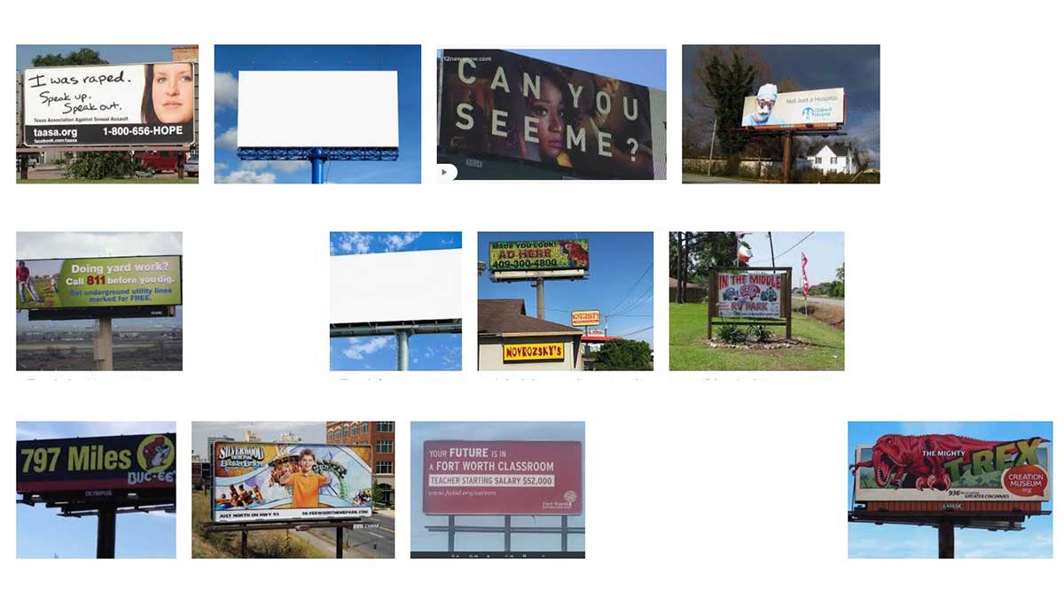 Beaumont and Port Arthur, TX Billboards