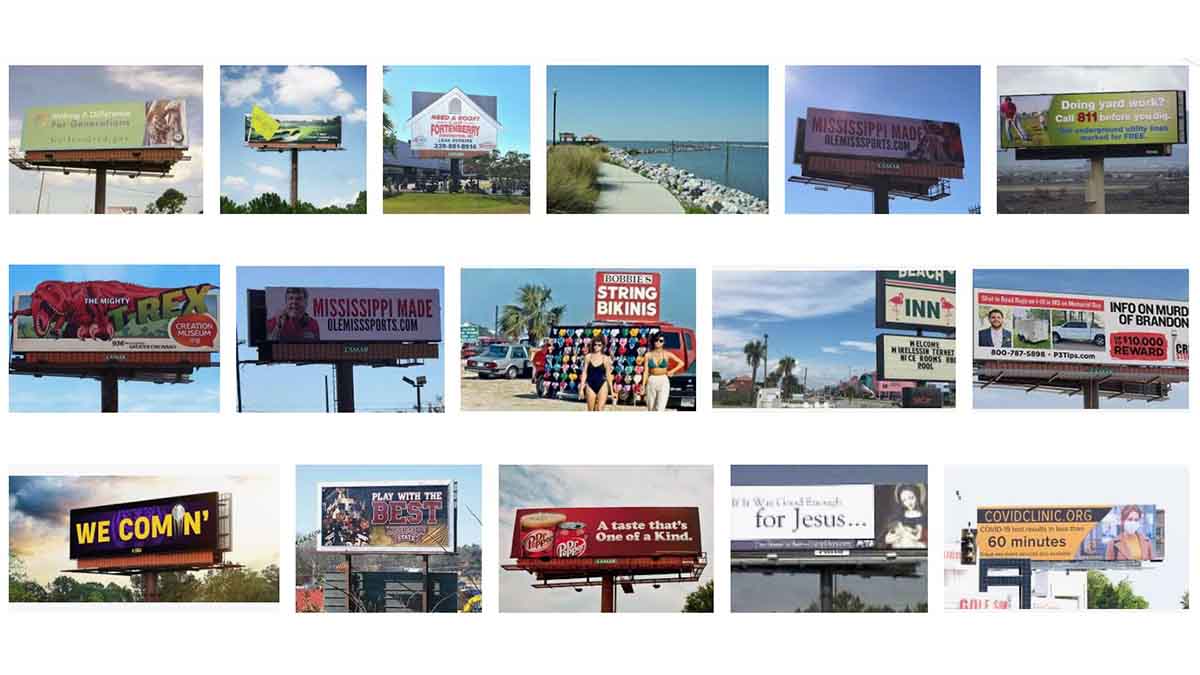 Biloxi and Gulfport, MS Billboards