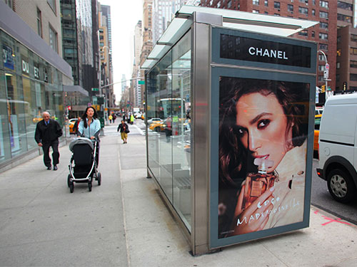 Bus Stop Shelter Ads