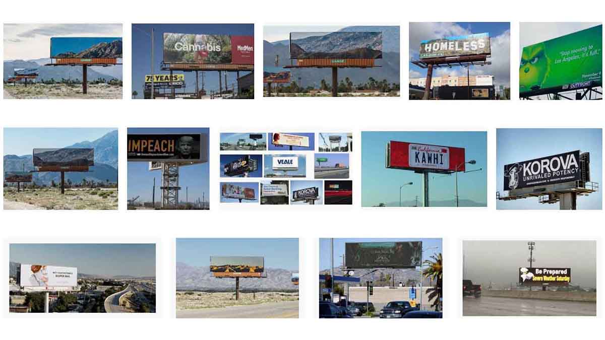 California (CA) Billboards