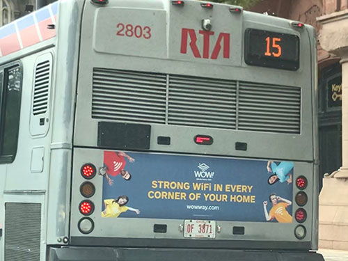 Cleveland Bus Advertising