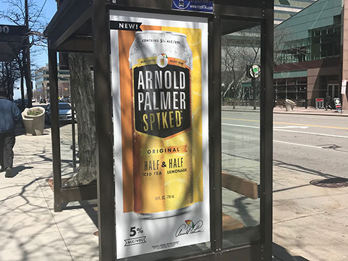 Cleveland Bus Stop Shelter Advertising