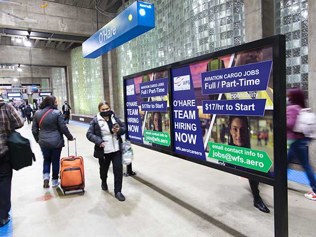 Employer Recruiting Hiring Train-Rail Advertising