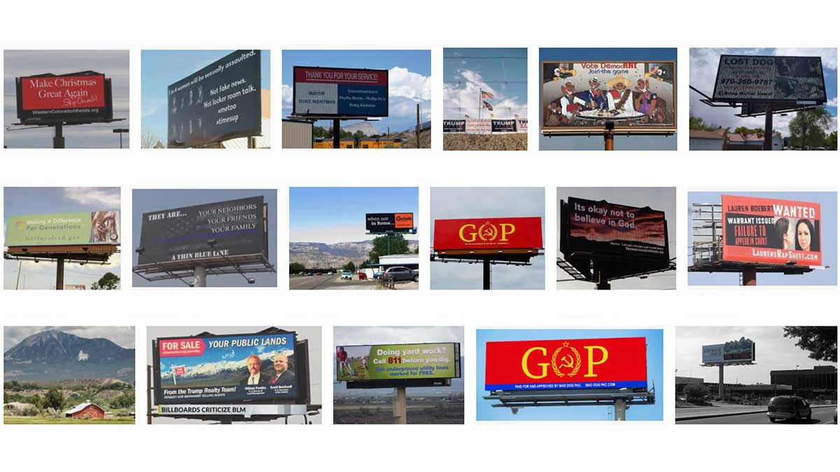 Grand Junction and Montrose, CO Billboards