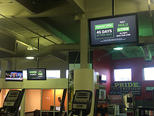 Gym Advertising Digital/Video/LED
