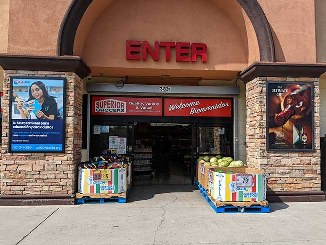 LAUSD School District Hispanic / Latinx Supermarket / Grocery Store Ads