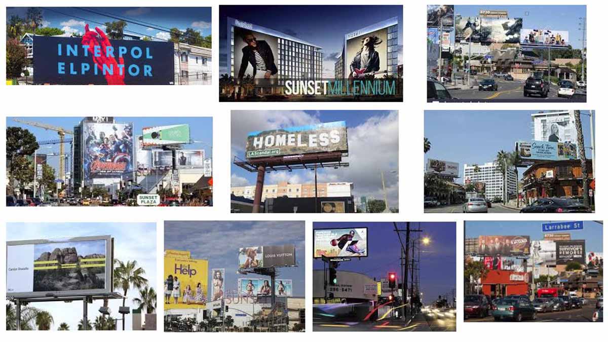 Los Angeles, CA Billboards