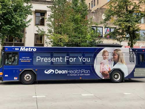 Madison, WI Transit Advertising