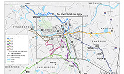 Lowell Bus Routes Map