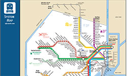 New Jersey Transit Subway Map