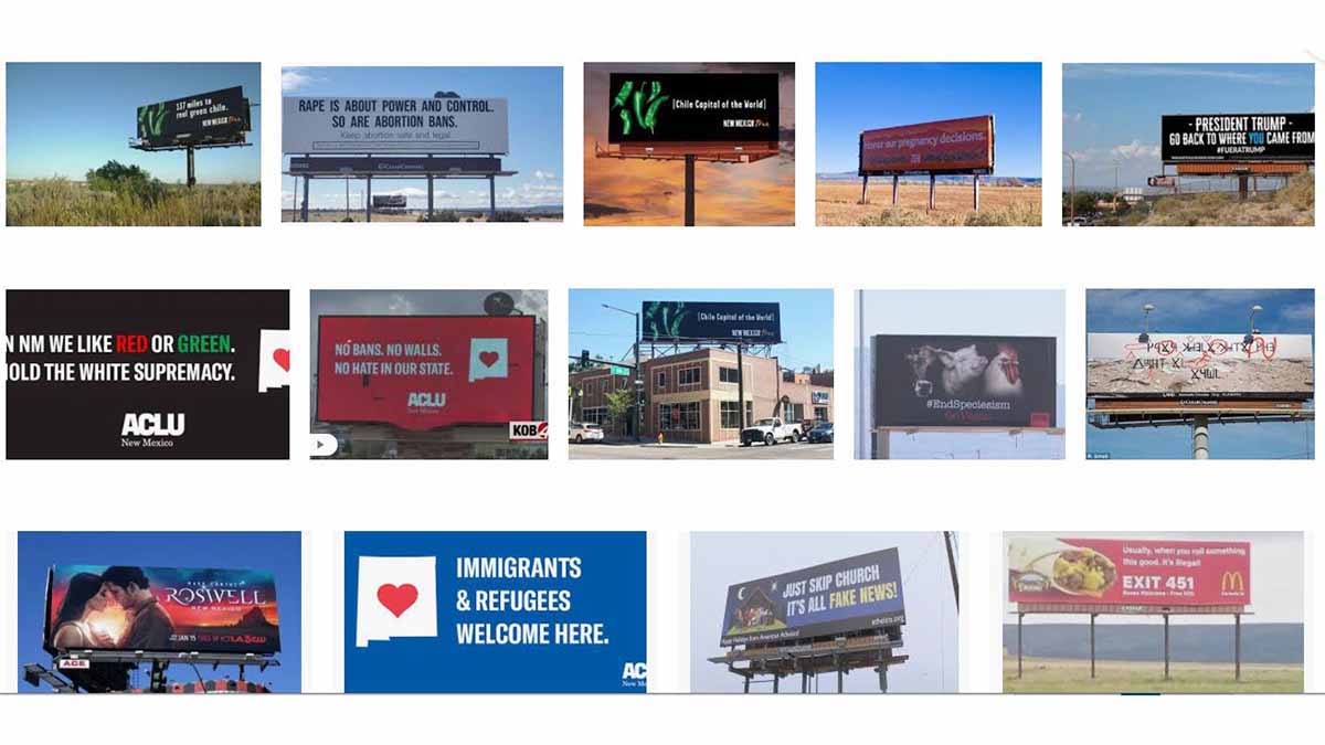 New Mexico (NM) Billboards