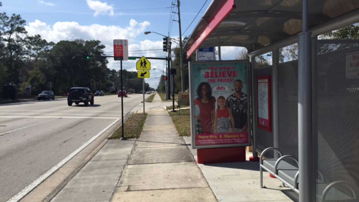 Ross Stores Jacksonville Bus Advertising