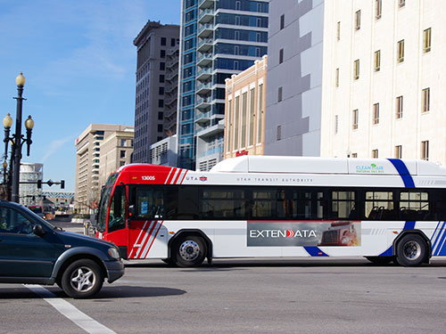 Salt Lake City, UT Bus Advertising