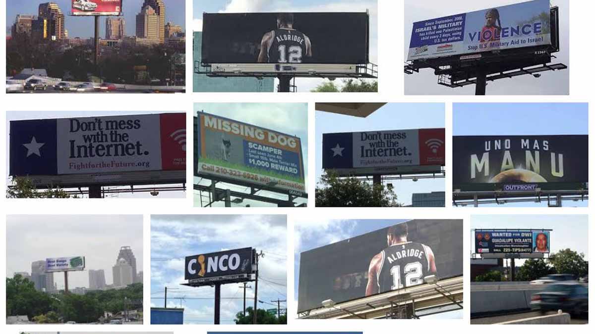 San Antonio, TX Billboards