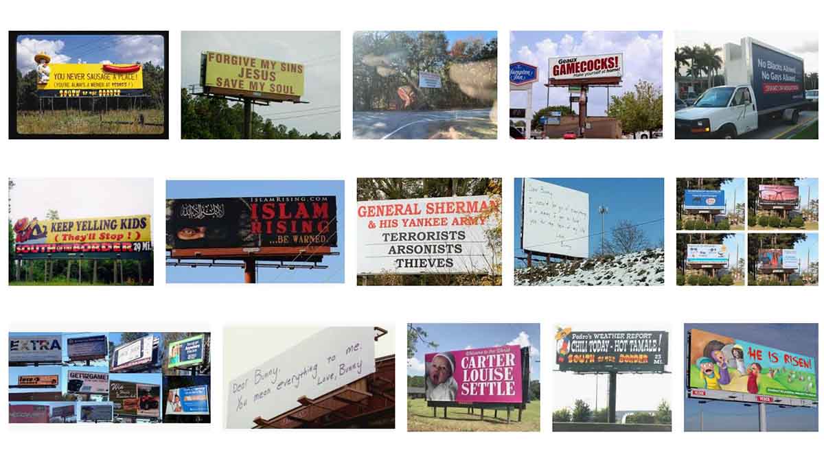South Carolina (SC) Billboards